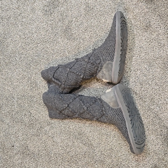 Ugg Australia Women 5879 Cardigan sweater boots shoes sz 7 - Picture 6 of 12